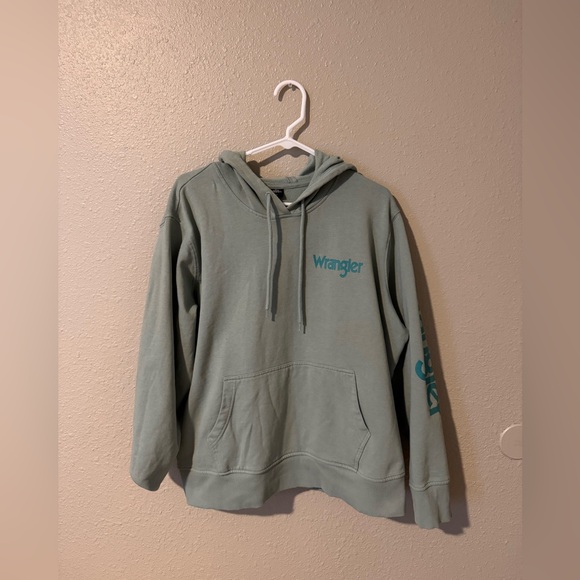 WOMEN'S WRANGLER RETRO® LOGO ARM PULLOVER HOODIE size XXL - Picture 6 of 10